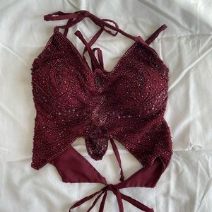 FashionNova tying top